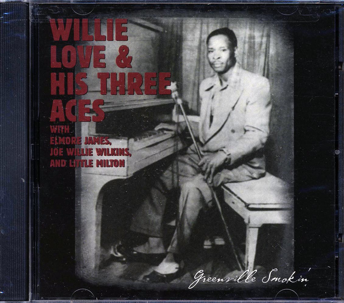 Willie Love And His Three Aces - Greenville Smokin' (marked/ltd stock) Music CD