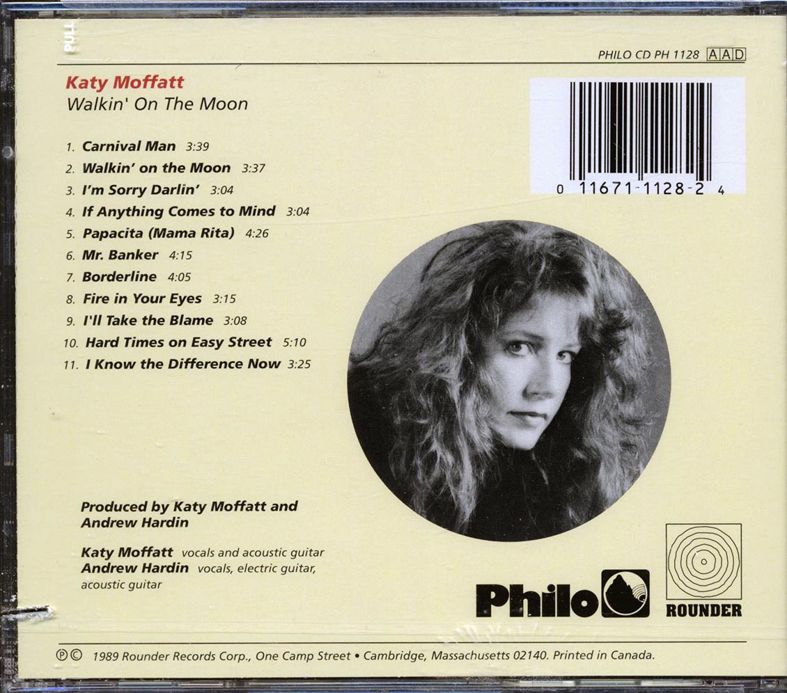 Katy Moffatt - Walkin On The Moon (marked/ltd stock) Music CD