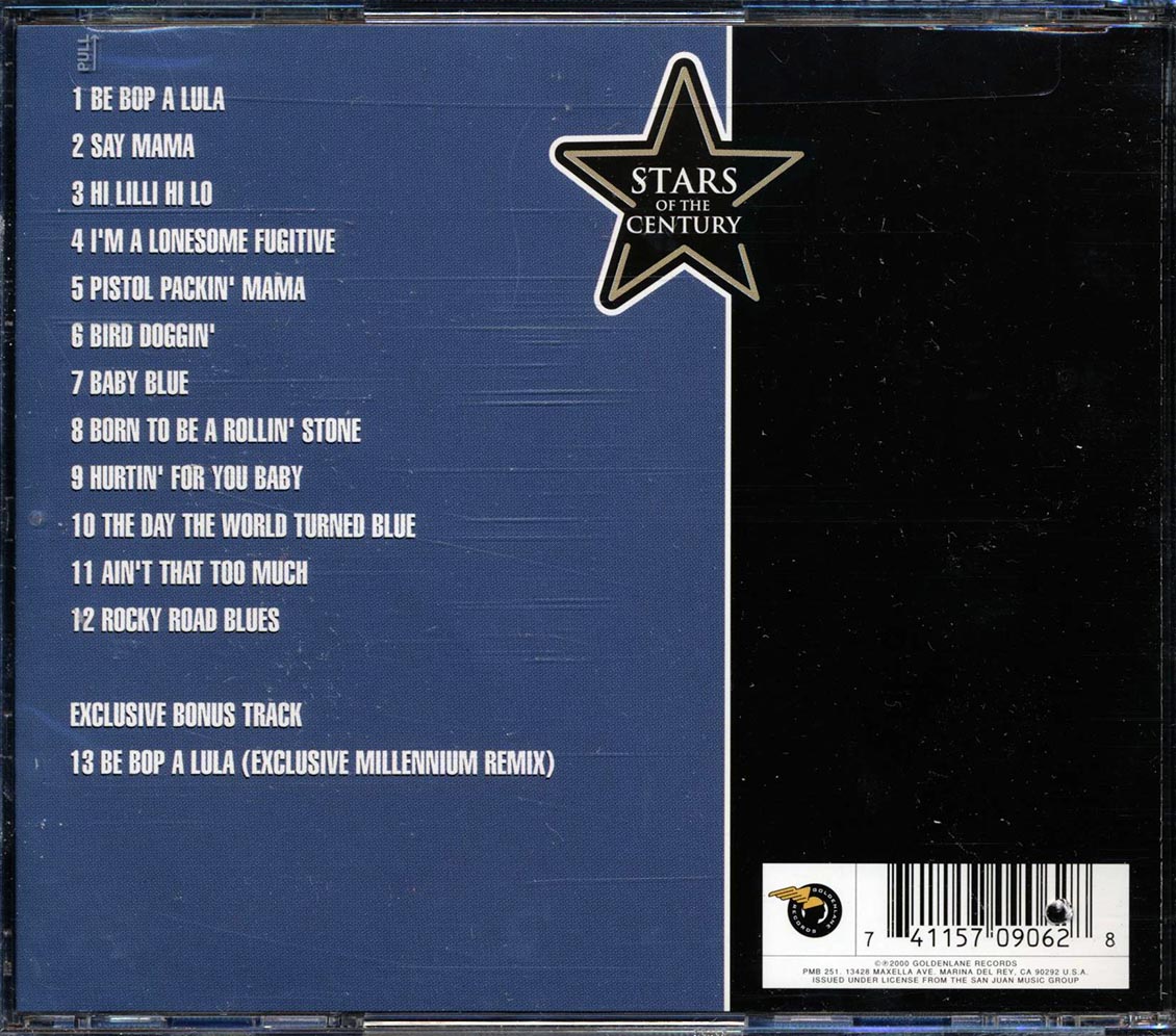 Gene Vincent - Golden Classics + Lucky 13 (marked/ltd stock) Music CD