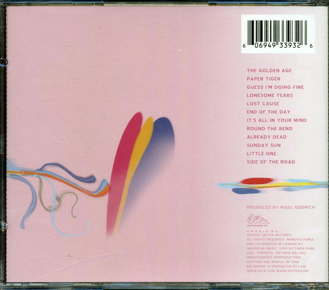 Beck - Sea Change Music CD