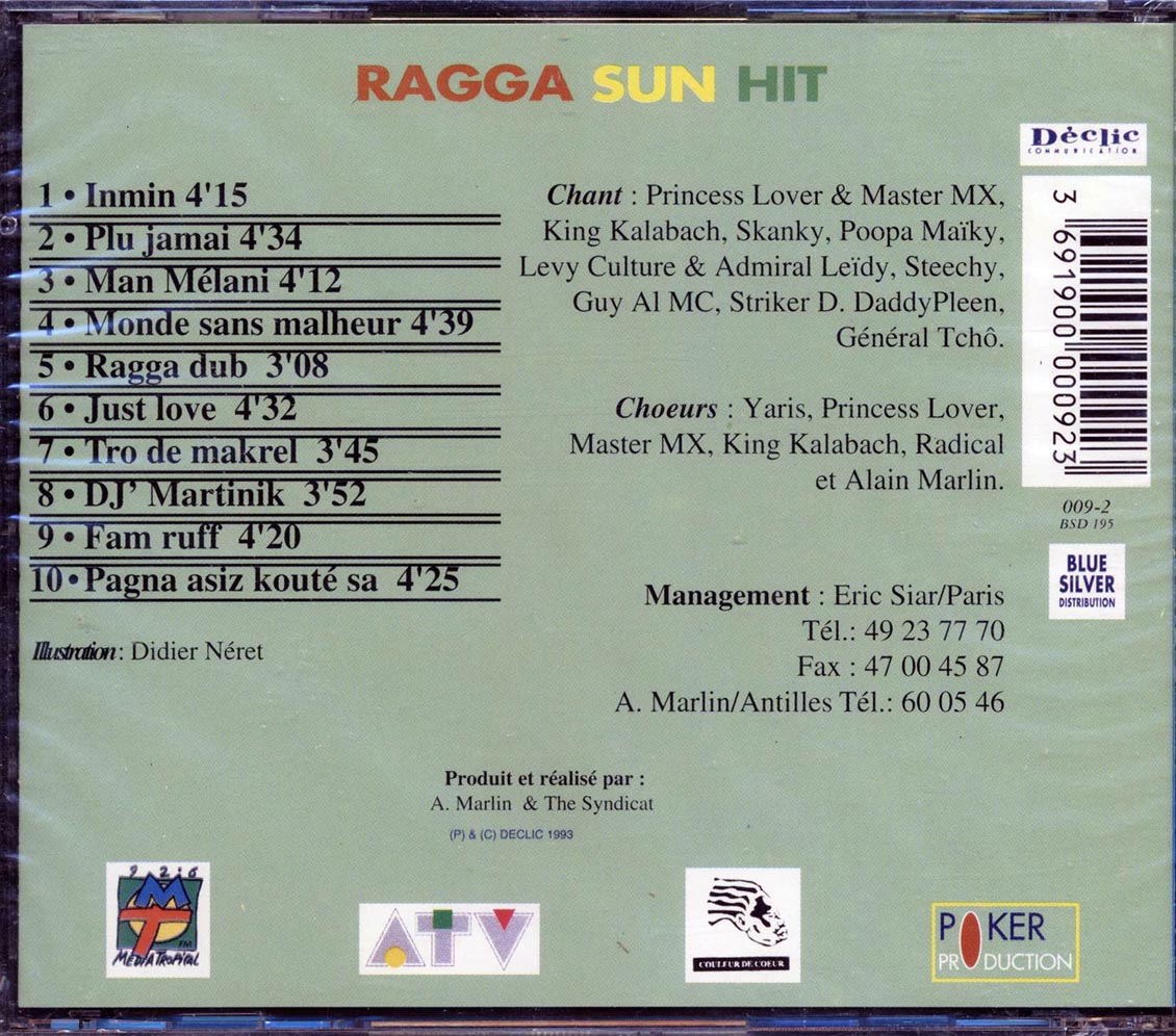 Master MX King Kalabach Skanky Etc Ragga Sun Hit Music CD