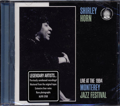 Shirley Horn Live At The 1994 Monterey Jazz Festival Music CD