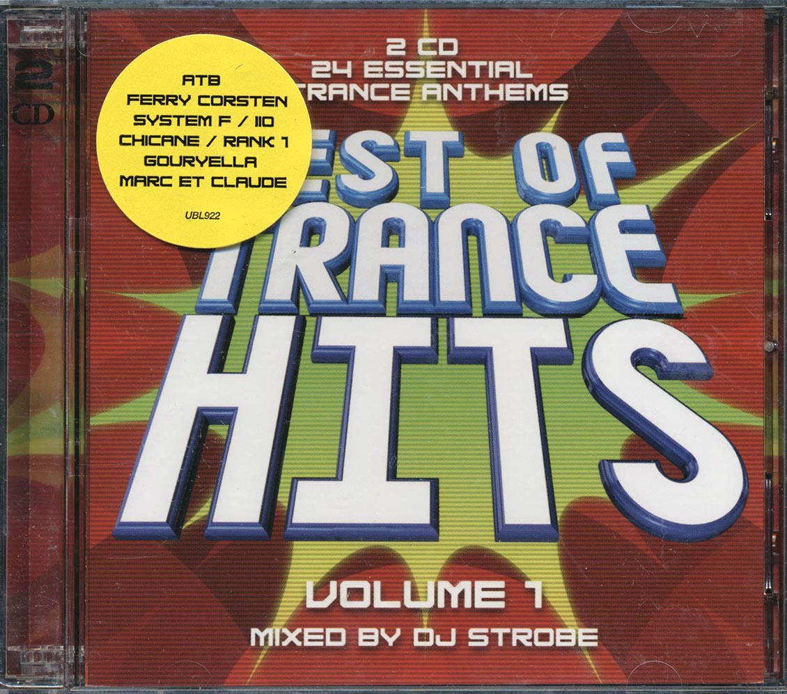 Chicane, Energy 52, ATB, Schiller, Ferry Corsten, Etc. - Best Of Trance Hits Volume 1 (24 tracks) (2xCD) Music CD