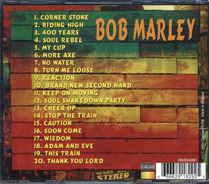 Bob Marley - Bob Marley (20 tracks) Music CD