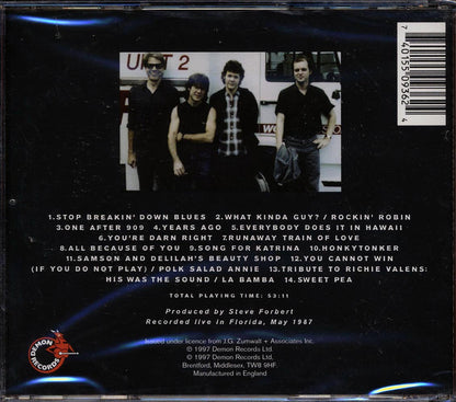 Steve Forbert & The Rough Squirrels - Here's Your Pizza Music CD