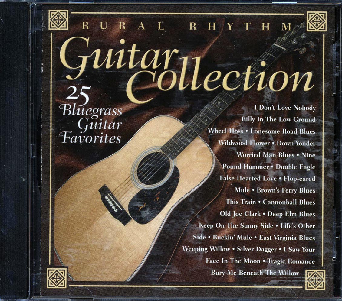 Clarence White, James Wall, Lee Moore, Etc. - Rural Rhythm Guitar Collection: 25 Bluegrass Guitar Favorites (25 tracks) Music CD