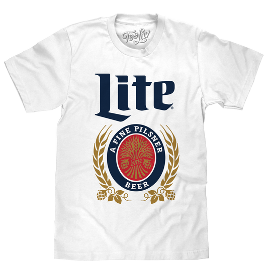Miller Lite Logo T-Shirt - White