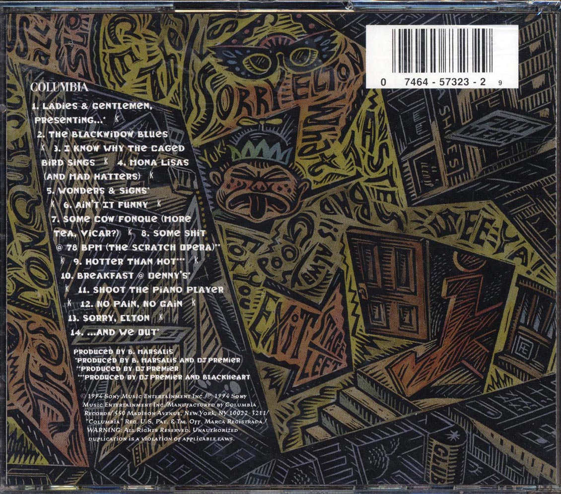 Buckshot LeFonque - Buckshot LeFonque Music CD