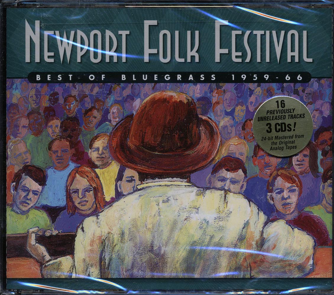 Lester Flatt, Earl Scruggs, Hylo Brown, Etc. - Newport Folk Festival: Best Of Bluegrass 1959-1966 (51 tracks) (3xCD) (24-bit mastering) (remastered) Music CD