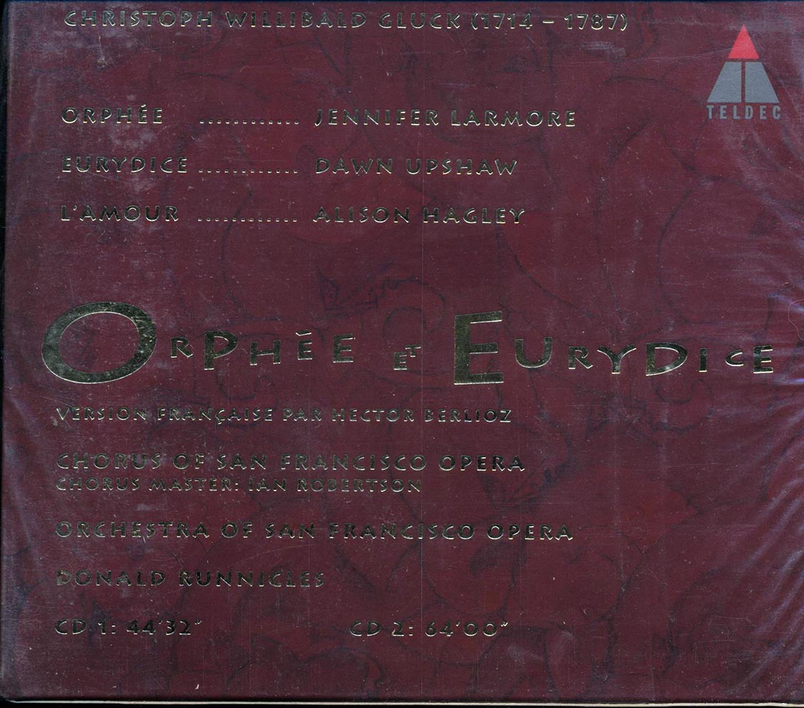 Gluck, Jennifer Larmore, Dawn Upshaw, Alison Hagley, Etc. - Orphee Et Eurydice (42 tracks) (2xCD) Music CD