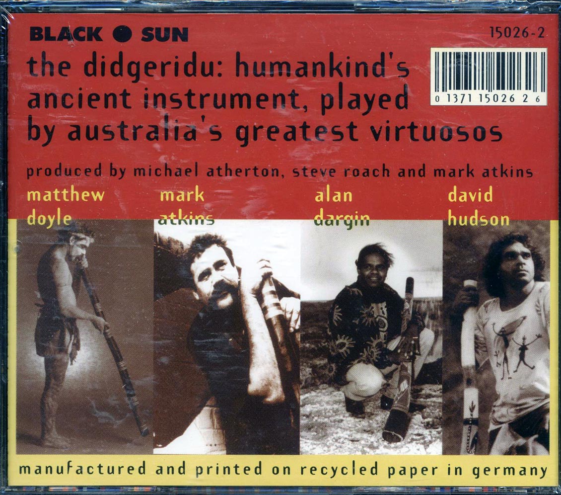 Alan Dargin, David Hudson, Matthew Doyle, Mark Atkins - The Sound Of Gondwana: 176,000 Years In The Making Music CD