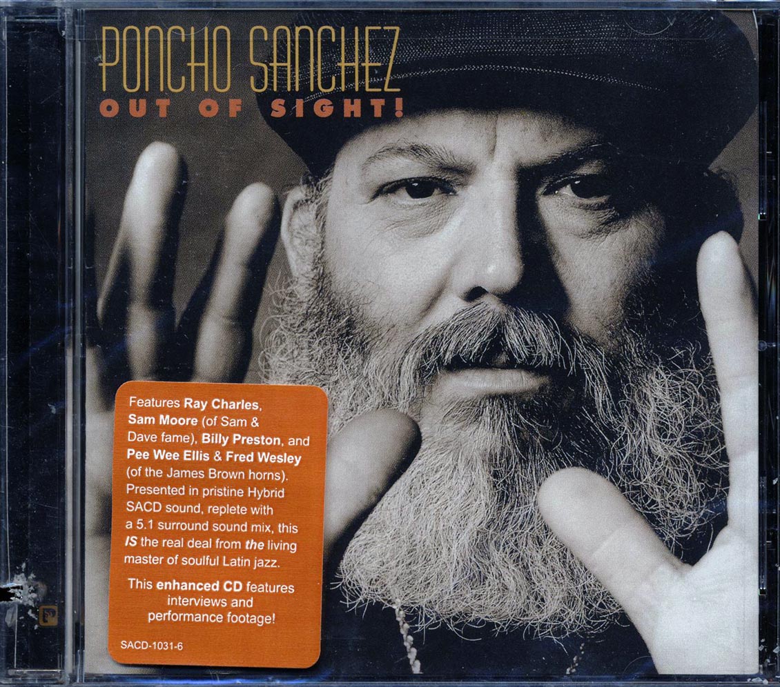 Poncho Sanchez - Out Of Sight (marked/ltd stock) Music CD