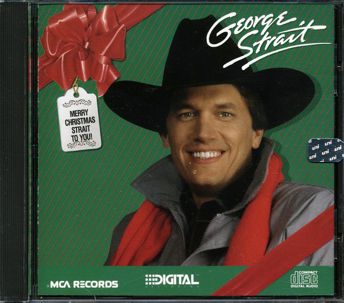 George Strait Merry Christmas Strait To You Music CD