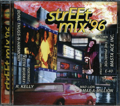 Bone Thugs-N-Harmony, Aaliyah, R Kelly, Etc. - StrEEt Mix '96 Music CD