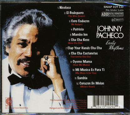 Johnny Pacheco - Early Rhythms Music CD