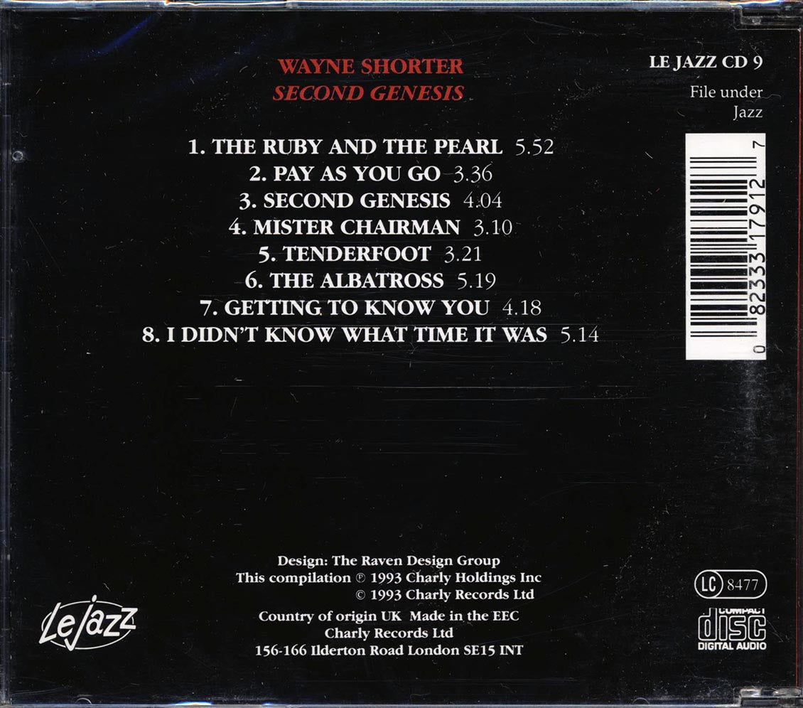 Wayne Shorter - Second Genesis Music CD
