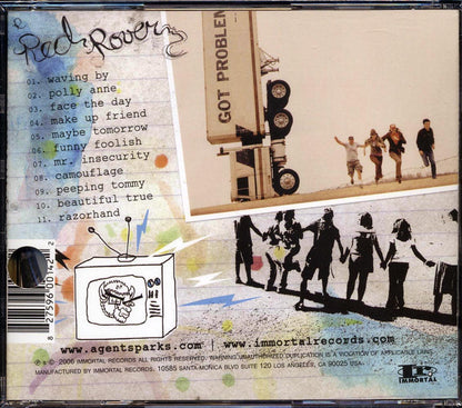 Agent Sparks - Red Rover (marked/ltd stock) Music CD