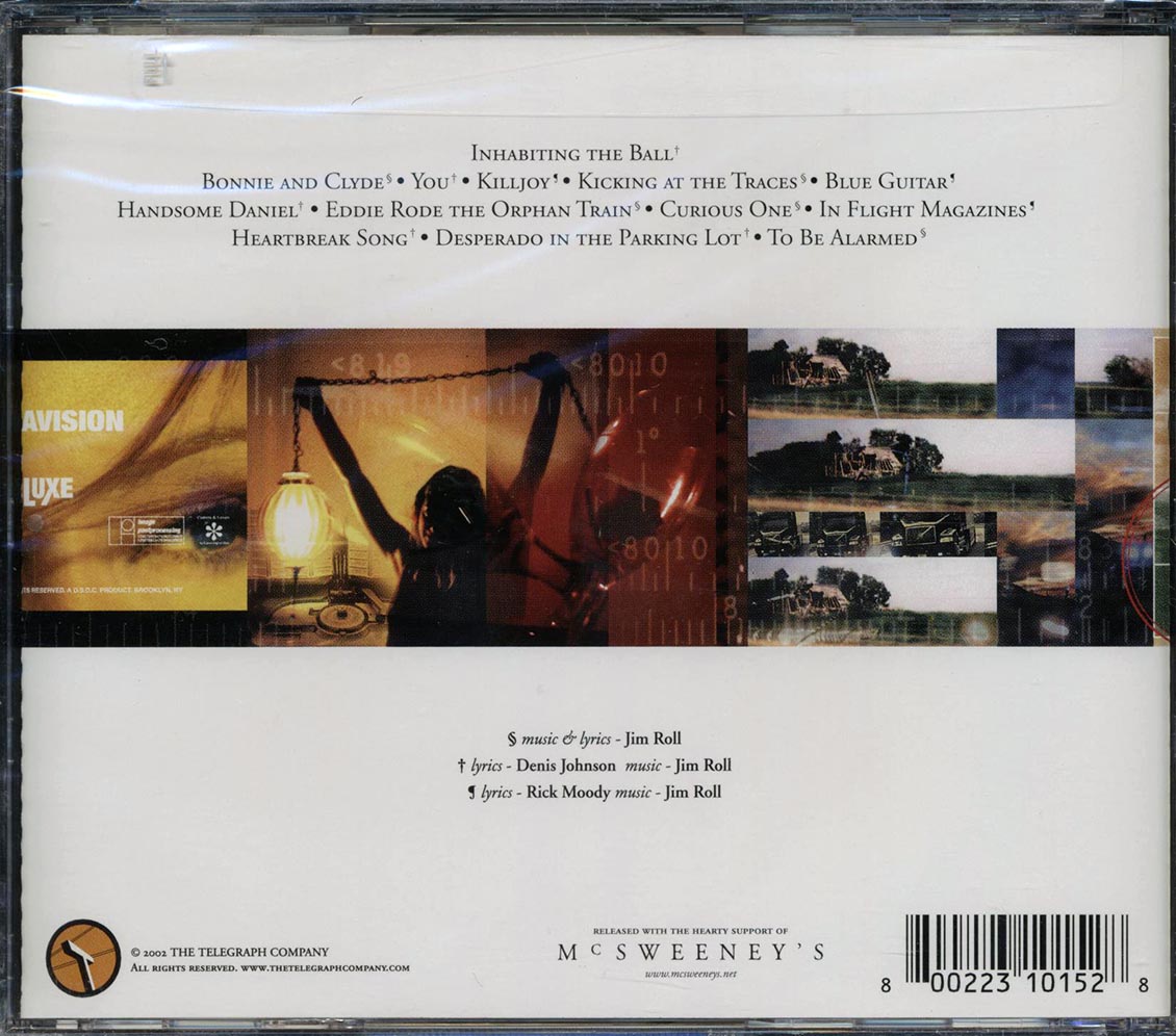 Jim Roll - Inhabiting The Ball Music CD