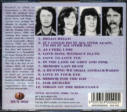 Caravan - Songs For Oblivion Fishermen (marked/ltd stock) Music CD