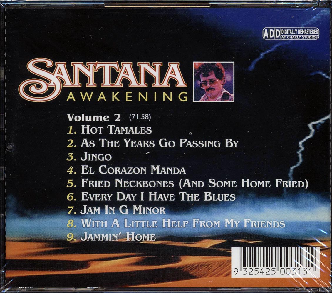 Santana Awakening Volume 2 Music CD