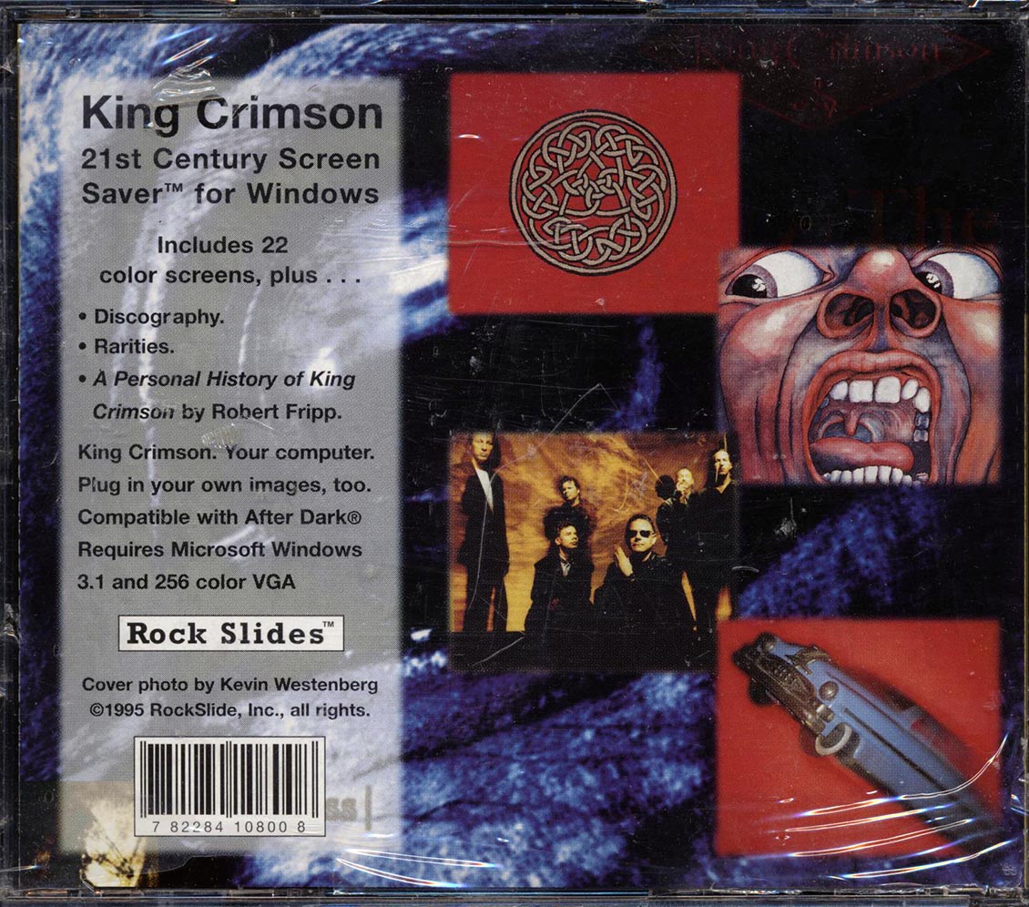 King Crimson - 21st Century Screen Saver Collection For Windows Music CD
