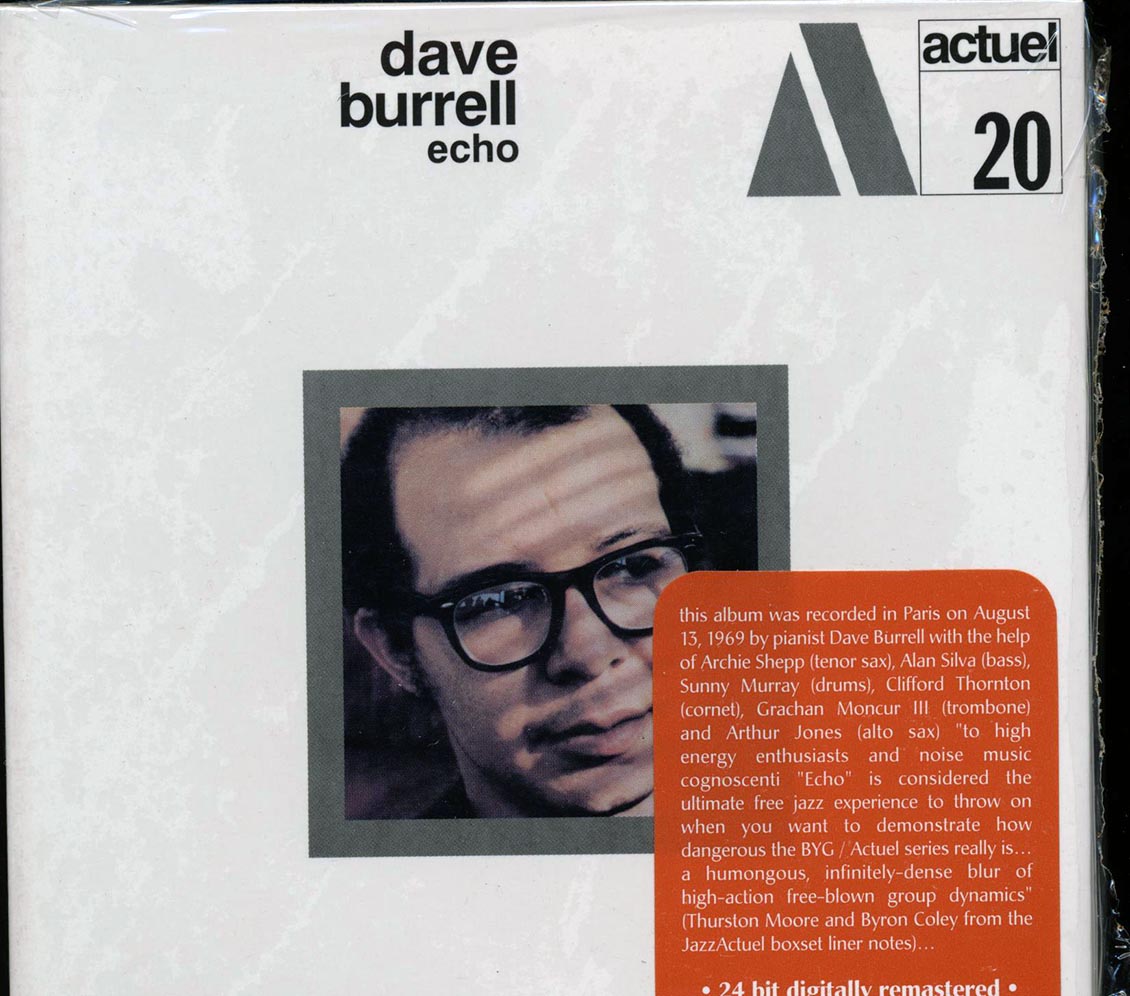 Dave Burrell - Echo (ltd. ed.) (deluxe mini-LP slipsleeve edition) (24-bit mastering) Music CD