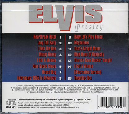 Elvis Presley Recorded Live 1955 Louisana Hayride - Elvis Presley Recorded Live 1955 Louisana Hayride Music CD