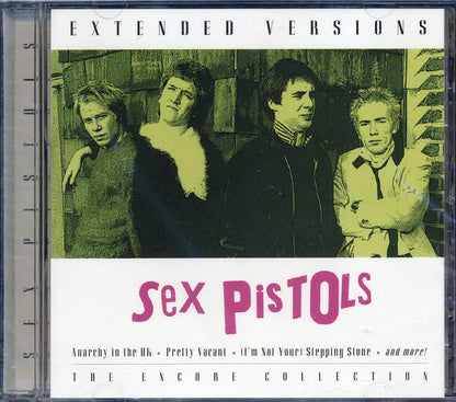 Sex Pistols Extended Versions The Encore Collection Music CD