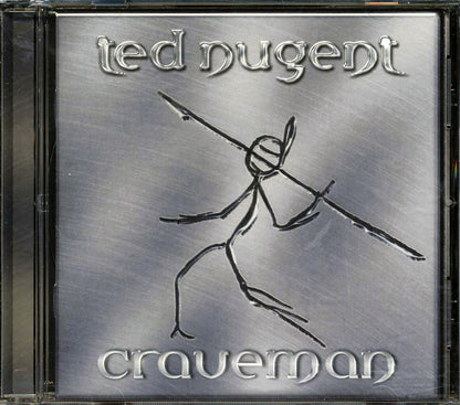 Ted Nugent Craveman marked/ltd stock Music CD