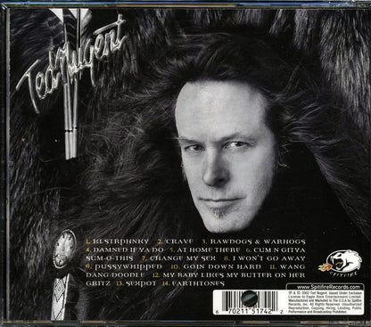 Ted Nugent Craveman marked/ltd stock Music CD
