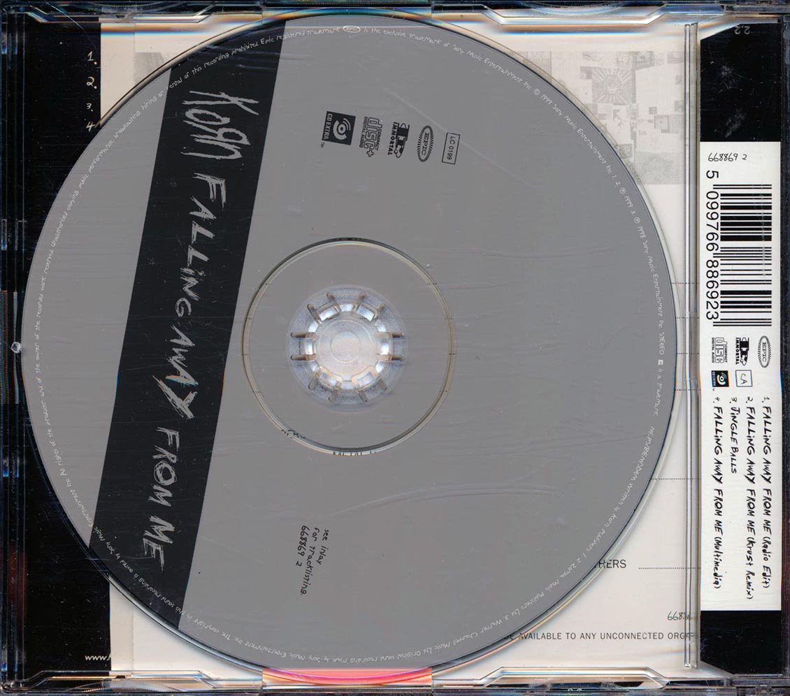 Korn - Falling Away From Me (numbered ltd.ed.) Music CD