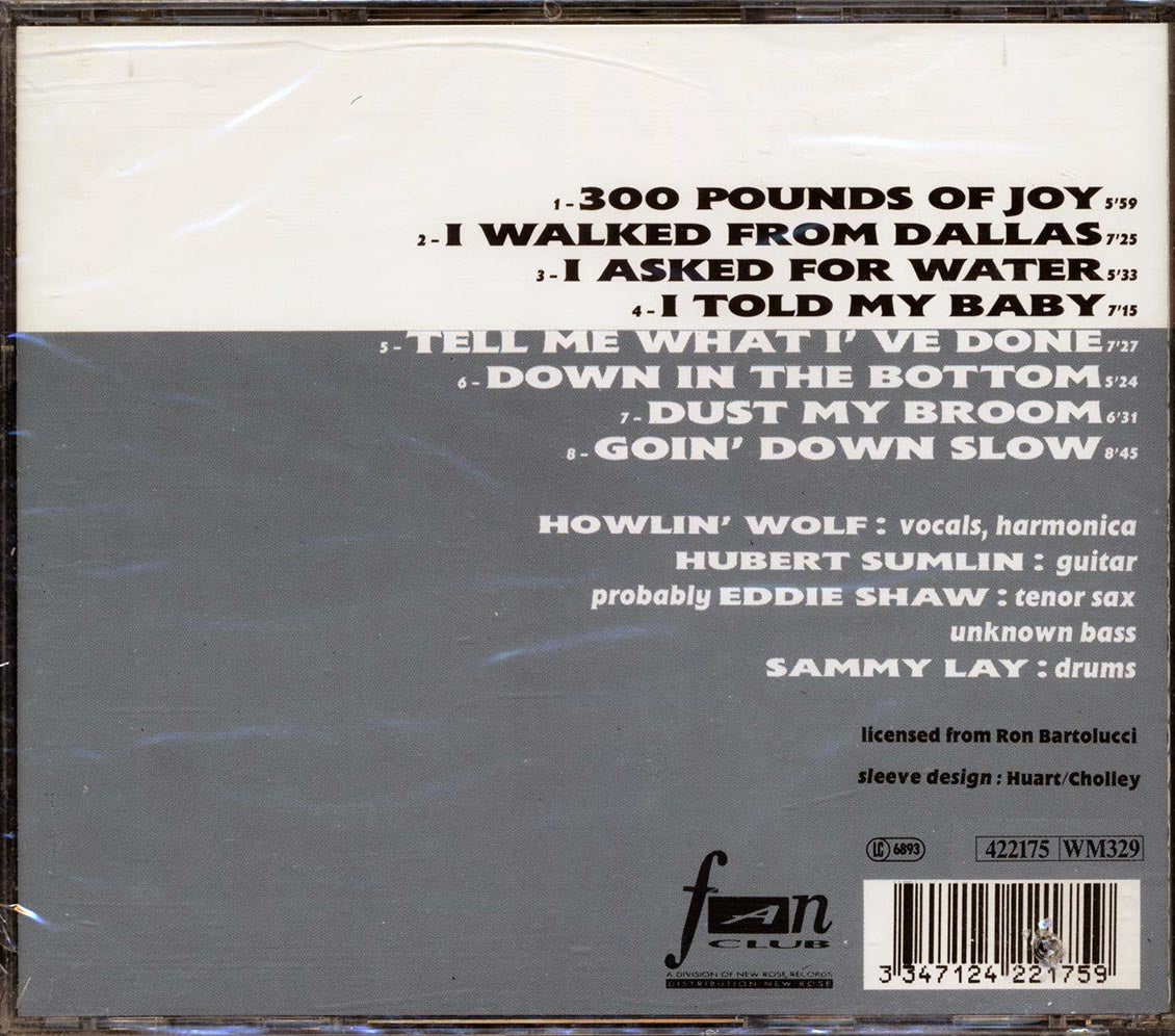 Howlin' Wolf - Live In Cambridge, MA., 1966 (marked/ltd stock) Music CD