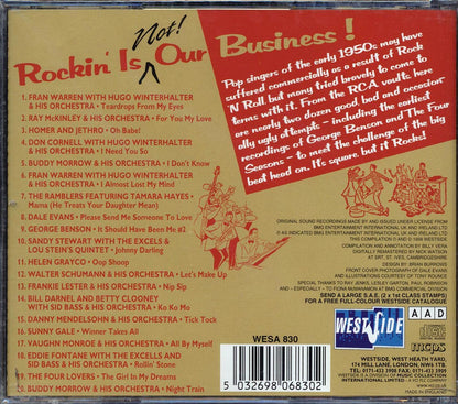 Vaughn Monroe, Homer & Jethro, The Ramblers, Etc. - Rockin' Is Not Our Business! 20 Crazy Covers Of Rockin' R&B Classics 1950-58 (20 tracks) Music CD