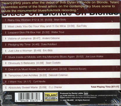Brian Stoltz, Eric Bibb, Clarence Bucaro, Sue Foley, Etc. - Blues On Blonde On Blonde (marked/ltd stock) Music CD