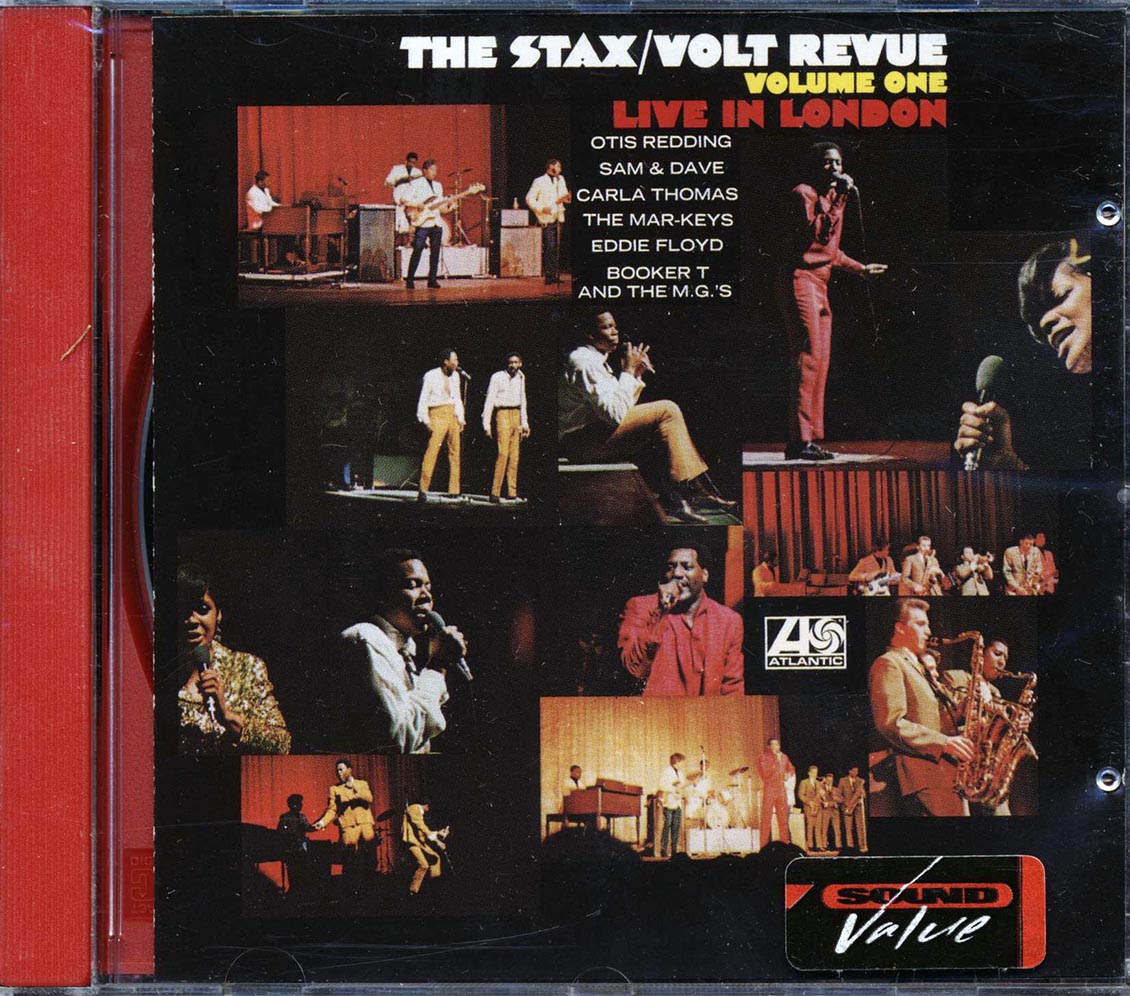 Booker T & The MG's, The Mar-Keys, Eddie Floyd, Etc. - The Stax/Volt Revue Volume 1: Live In London Music CD