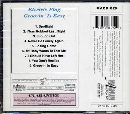 The Electric Flag Groovin' Is Easy marked/ltd stock Music CD