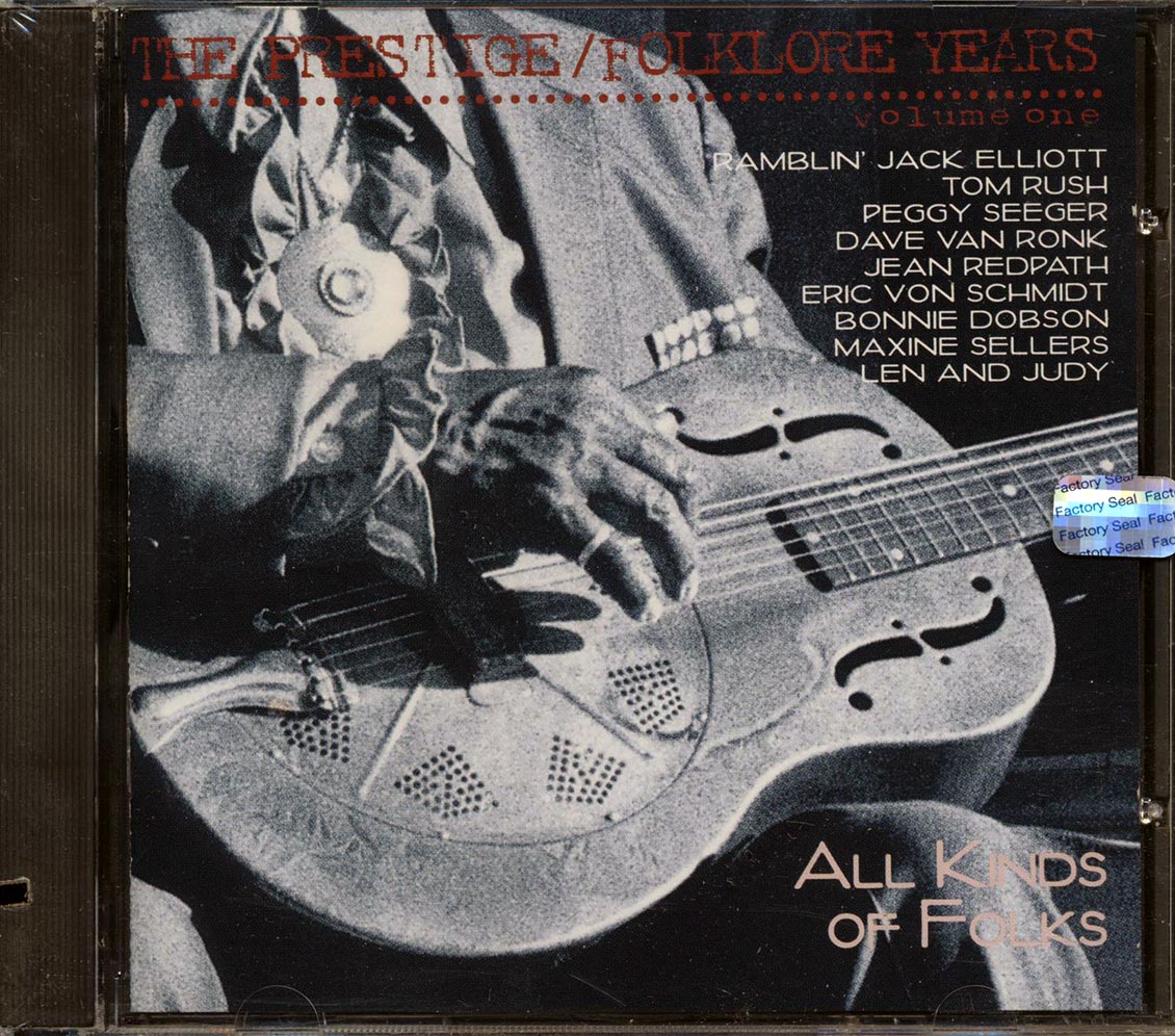 Ramblin' Jack Elliott, Tom Rush, Peggy Seeger, Etc. - The Prestige/Folklore Years Volume 1: All Kinds Of Folks (marked/ltd stock) Music CD