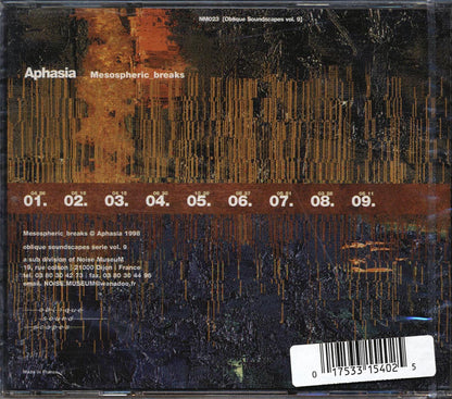 Aphasia - Mesospheric Breaks Music CD