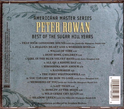 Peter Rowan - Best Of The Sugar Hill Years Music CD