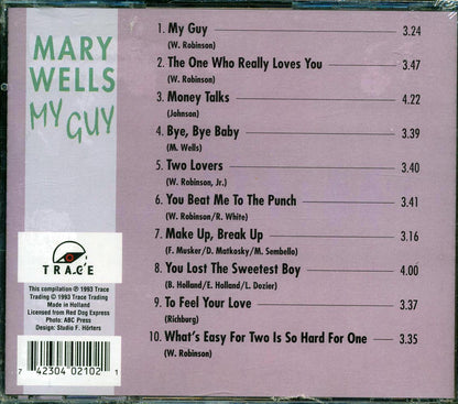 Mary Wells - My Guy Music CD