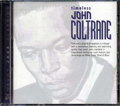 John Coltrane Timeless remastered 20 bit mastering Music CD