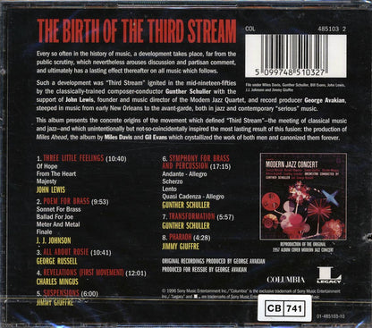 John Lewis, JJ Johnson, George Russell, Charles Mingus, Etc. - The Birth Of The Third Stream (marked/ltd stock) Music CD