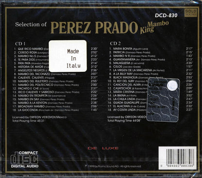 Perez Prado - Selection Of Perez Prado: Mambo King (36 tracks) (2xCD) Music CD