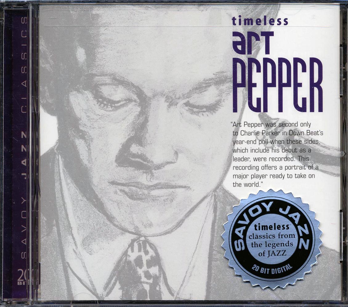 Art Pepper - Timeless (20-bit mastering) (remastered) Music CD