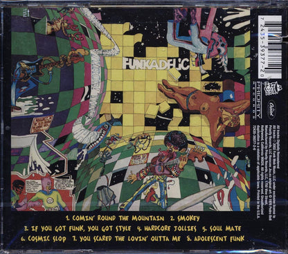 Funkadelic Hardcore Jollies marked/ltd stock remastered Music CD