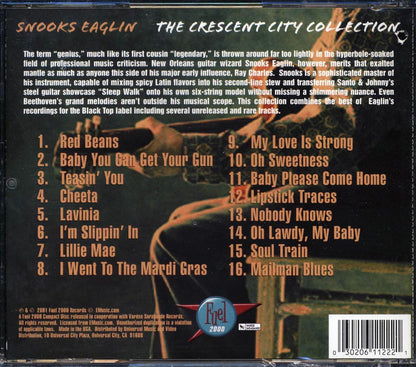 Snooks Eaglin - The Crescent City Collection Music CD