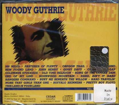 Woody Guthrie - 900 Miles Music CD