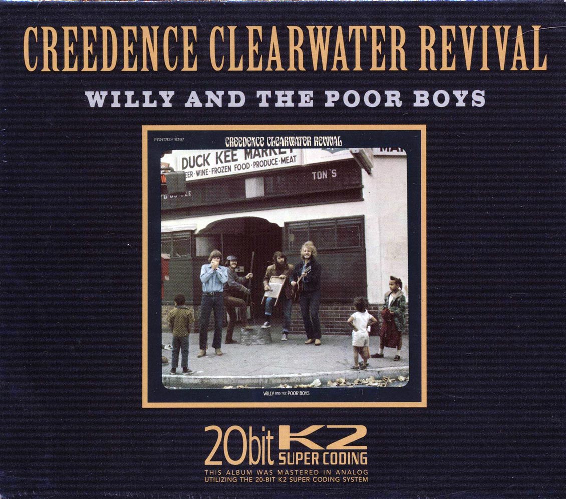 Creedence Clearwater Revival Willy And The Poor Boys 20 bit mastering Music CD