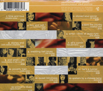 Phoebe Snow, Jill Sobule, Rosanne Cash, Etc. - Time And Love: The Music Of Laura Nyro (deluxe 3-fold digipak) Music CD