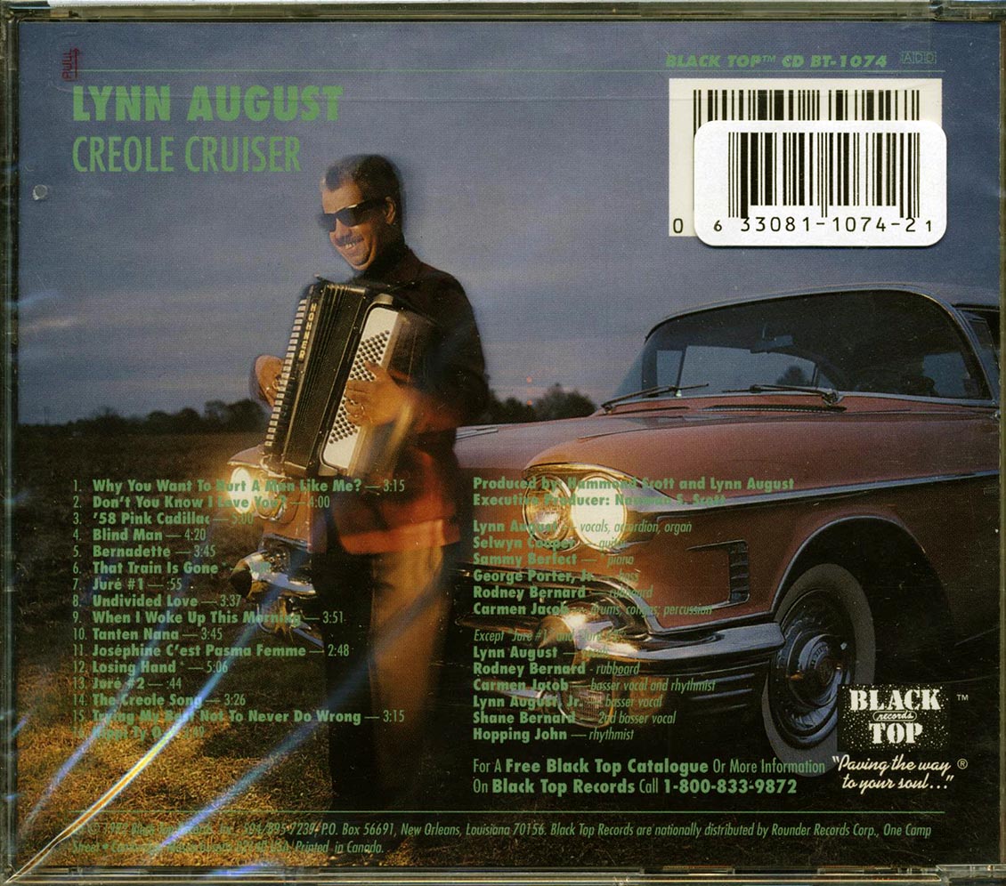 Lynn August - Creole Cruise Music CD